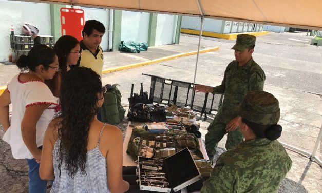 Realizan paseo dominical en Batallón Militar de “La Boticaria” en Boca del Río