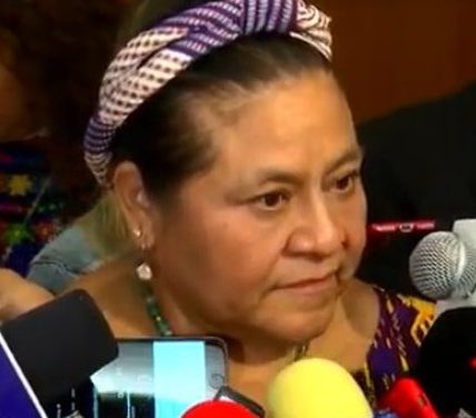 La premio Nobel de la Paz, Rigoberta Menchú, condenó las redadas de migrantes