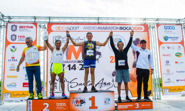 Lorena Acosta y Ramiro Herrera, campeones del Medio Maratón Boca 2019