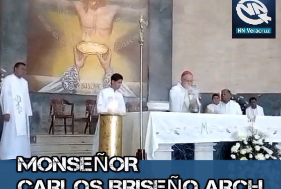 HOY gran concierto de Cielo Abierto…El obispo de Veracruz Carlos Briseño Arch les da la bendición a todos los amigos seguidores de NNVERACRUZ