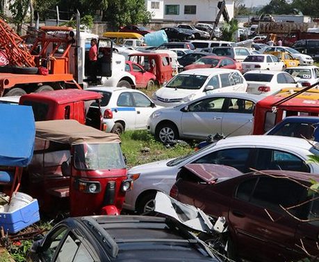 Mantiene el gobierno de Tabasco más de 3 mil vehículos en resguardo en 11 retenes