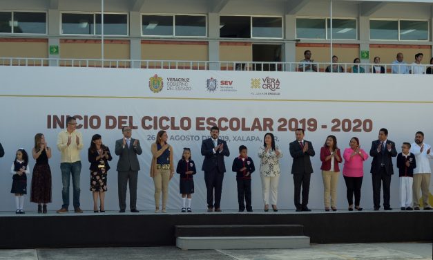 Inaugura SEV Ciclo Escolar 2019-2020; regresan a clases 2.2 millones de estudiantes