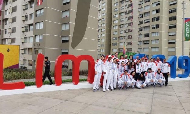 🇲🇽La selección mexicana de esgrima se encuentra ya en Lima 2019, recibió la bienvenida a estos Juegos Panamericanos por parte de la CONADE