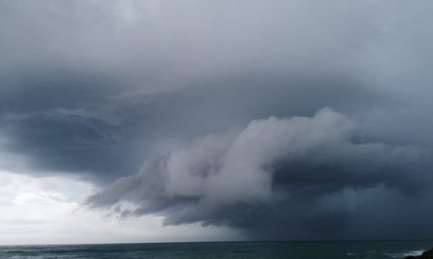 Tormenta (VER VIDEO) ingresa a la zona de Villa Rica, Alto Lucero acompañada de rachas de viento y lluvia fuerte, refrescando notablemente el ambiente ¡Extremen precauciones!