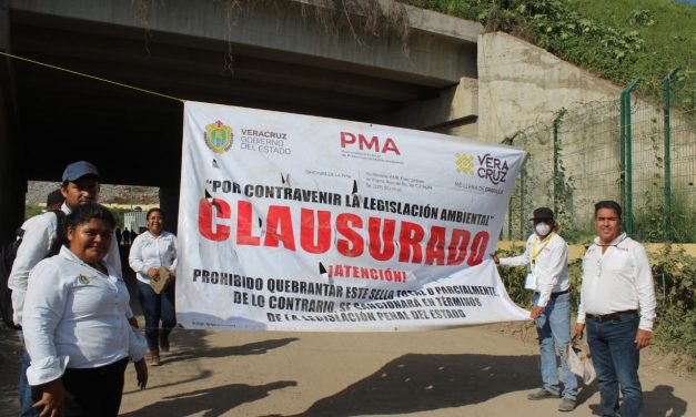 Clausuran en su totalidad basurero municipal de Veracruz