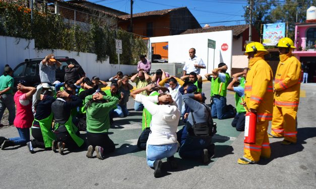 Simulacros por el Día Nacional de Protección Civil