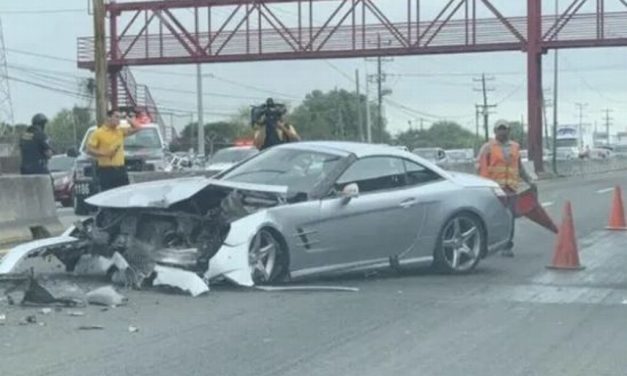 Sufre aparatoso choque “Tuca” Ferreti; está lesionado (VER FOTOS)