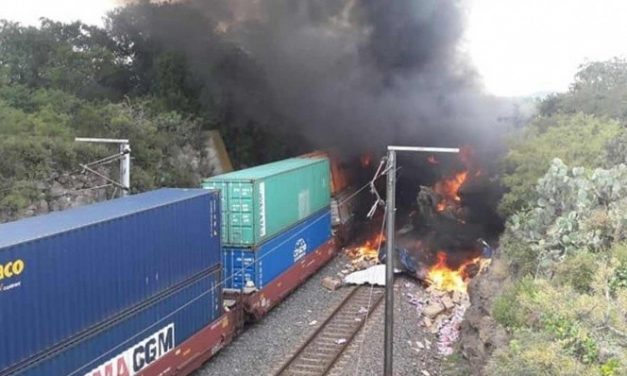 Saqueadores provocaron choque de trenes en Hidalgo