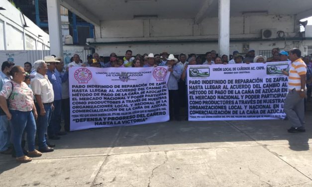 Veracruz se suman a paro nacional de ingenios, exigen precio justo