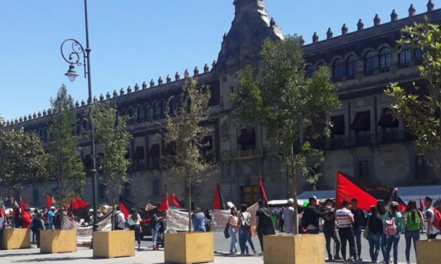 Comienza semana con al menos tres movilizaciones en Ciudad de México