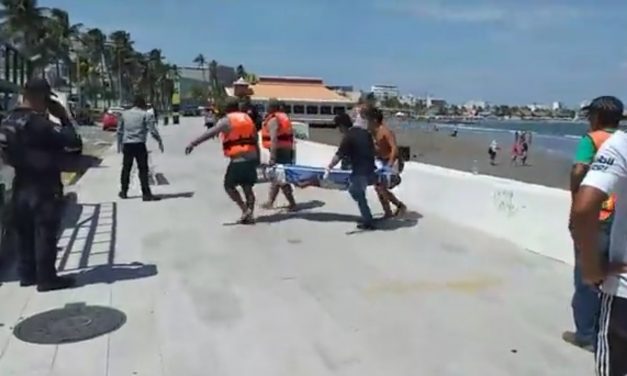 Turista muere ahogado en playas de Veracruz