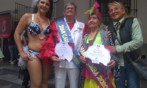 RECONOCEN A MANZANITA COMO «JUAN CARNAVAL» Y A CARITINA COMO «MAMA RUMBA»