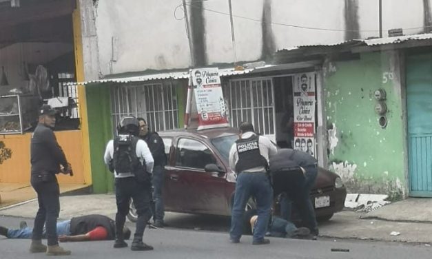 Persecución en Xalapa (VER FOTOS)