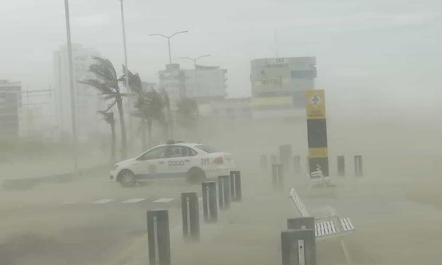 Alerta gris continua en Veracruz por avance de nuevo frente frío