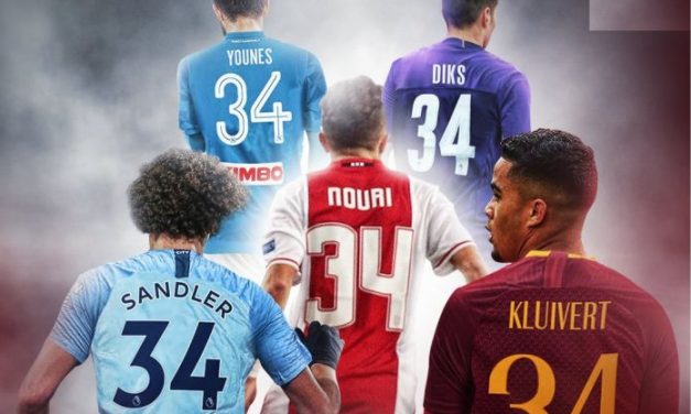 Por qué varios futbolistas están eligiendo la camiseta con el número 34