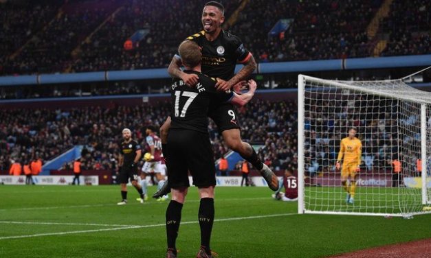 Manchester City golea 6-1 al Aston Villa en la Premier League