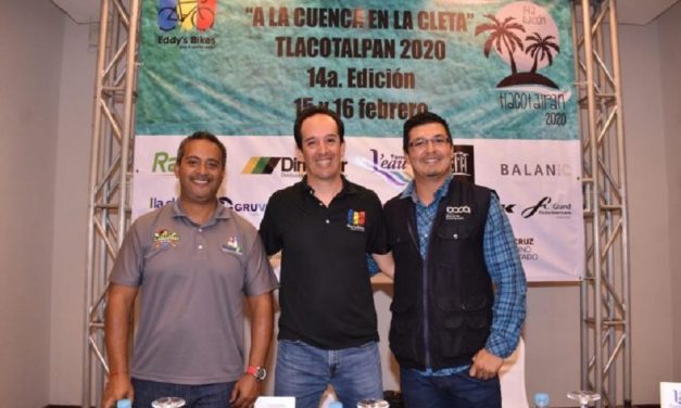 Presentan la 14.ª edición de la ruta ciclista ‘A la Cuenca en Cleta, Tlacotalpan 2020’