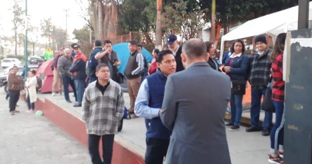 SEV atiende a inconformes del grupo sindical que tomó instalaciones.