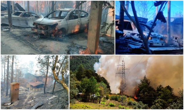 ¡Emergencia en la Sierra Norte de Oaxaca!; intenso incendio devasta casas y autos en Jaltianguis