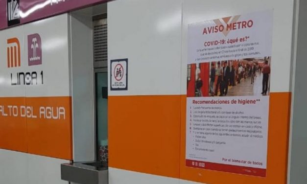 Metro de la CDMX toma medidas contra el coronavirus