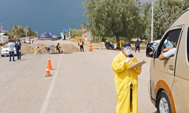 Bloquean entradas 70 comunidades de Oaxaca por COVID-19