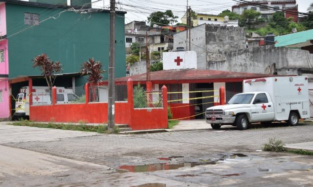 Restringen el acceso a la Delegación de Cruz Roja de Tlapacoyan