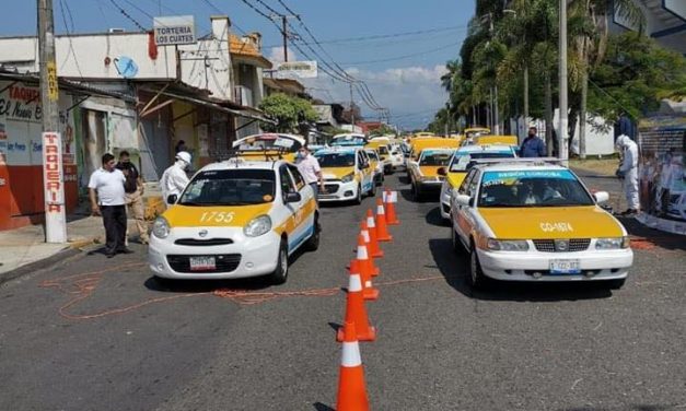 GOBIERNO DEL ESTADO INICIA OPERATIVO SE DESCONTAMINACIÓN DE TAXIS EN CÓRDOBA Y ORIZABA