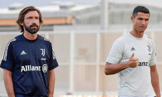 ¡Pirlo ya entrenó a Cristiano en la Juve!