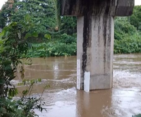 El río Jamapa continúa presentando un incremento en su nivel