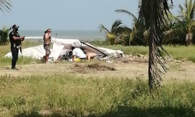 CAE AVIONETA EN TECOLUTLA