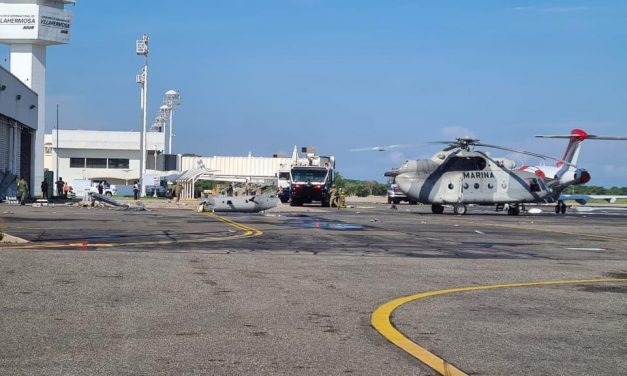 CAE HELICOPTERO DE LA MARINA (FOTOS)