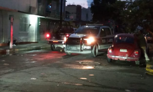 Operativo policíaco por supuesta granada en #Veracruz (FOTOS)