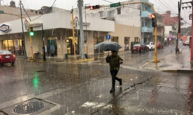 Actualizan Alerta Gris por frente frío, Norte y lluvia en estado de Veracruz