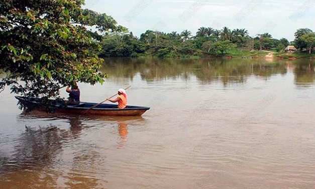 Río Uxpanapa supera nivel máximo, en las Choapas