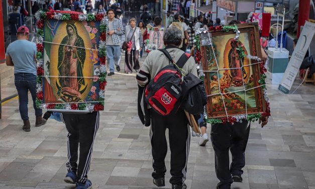 Peregrinos guadalupanos pretenden acudir a la Basílica, pese a prohibiciones sanitarias