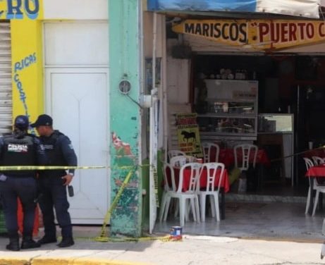 SUJETO FUE ASESINADO EN UN RESTAURANTE DE MARISCOS EN MINATITLÁN