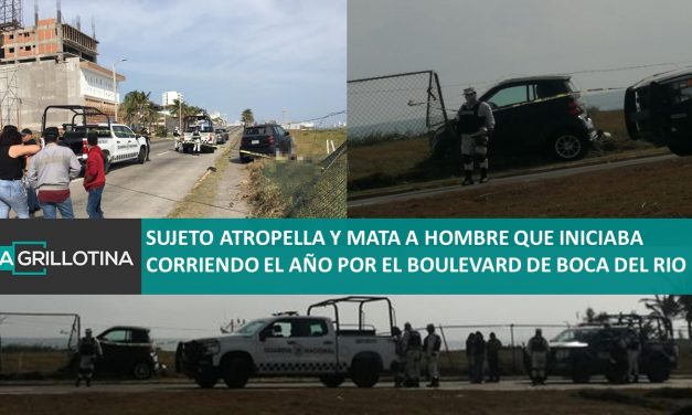 ATROPELLAN Y MATA A HOMBRE QUE CORRIA ESTE 1 DE ENERO SOBRE EL BULEVARD