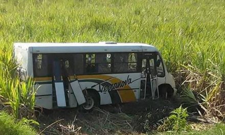 CAMIÓN SE SALE DE LA CARRETERA; 10 PERSONAS LESIONADAS