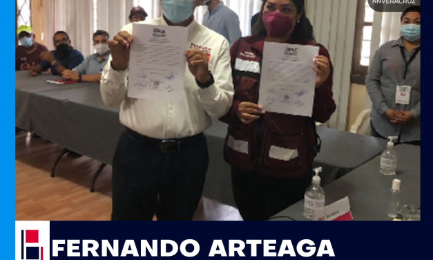 FERNANDO ARTEAGA APONTE RECIBE CONSTANCIA DE MAYORÍA COMO DIPUTADO LOCAL POR VERACRUZ