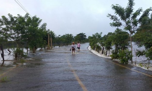 LERDO DE TEJADA INUNDADA POR INTENSAS LLUVIAS