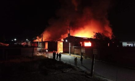 INCENDIO EN FABRICA DE TEXTILES