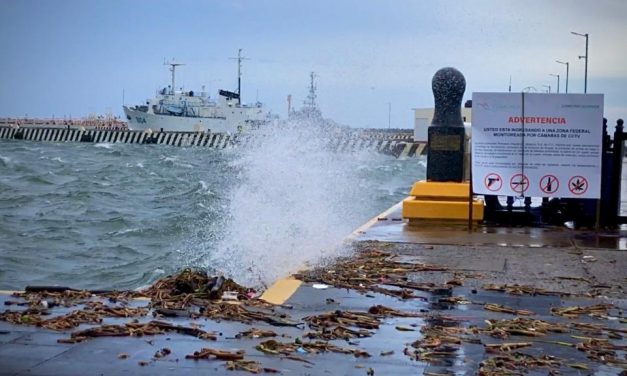 ALERTA GRIS POR NORTE DE 105 KILOMENTROS POR HORA