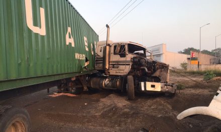 ACCIDENTE EN LA AUTOPISTA VERACRUZ-LA ANTIGUA