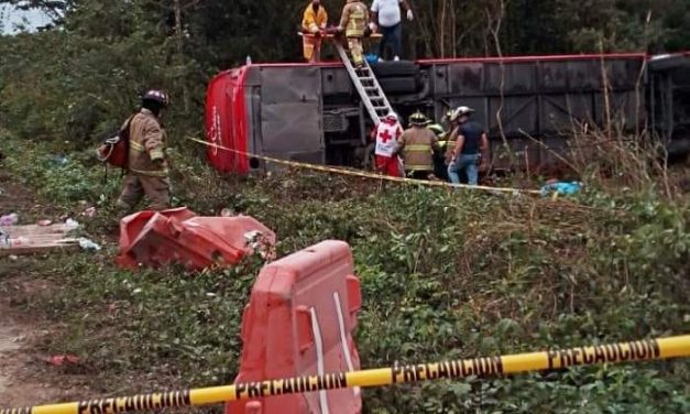 MORTAL CHOQUE CONTRA DOS MOLES A CERO(fotos)UN AUTOBÚS DEL ADO CONTRA UN VOLQUETE