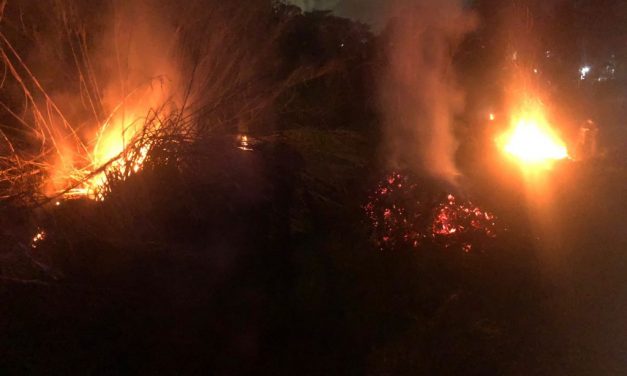 INCENDIO EN BASURERO CLANDESTINO EN COATAPEC