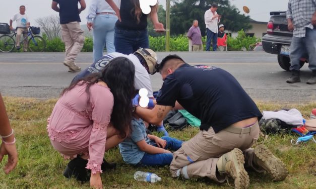 ATIENDE HERIDOS DE ACCIDENTE PROTECCION CIVIL DE SAN RAFAEL