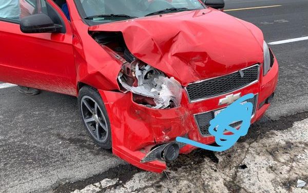 FUERTE ACCIDENTE EN LA CARRETERA FEDERAL 180