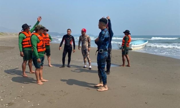 Buzo se ahoga en playas de Úrsulo Galván