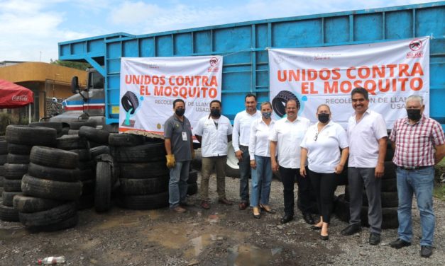 Unidos Todos Contra el Mosquito en La Antigua; recolectan 328 llantas