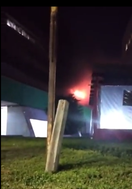 SE INCENDIAN OFICINAS DE LA SECRETARÍA DE OBRAS EN LA CDMX